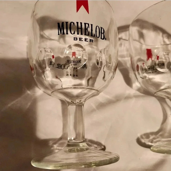 Vintage Michelob Goblets - Picture 6 of 9